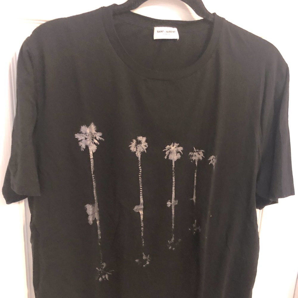 Men’s Saint Laurent Black Graphic Tee